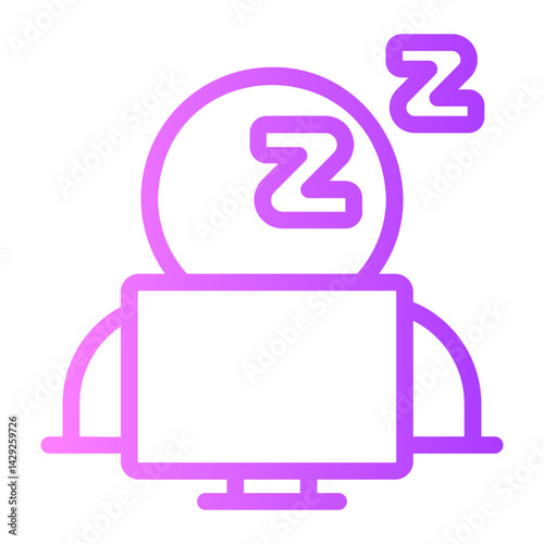 letdown gradient icon