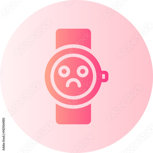 smartwatch gradient icon