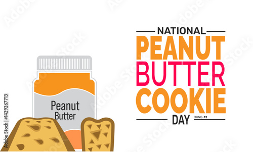 National Peanut Butter Day. holiday concept, Perfect for background, banners, cards, posters, and  social media design with text inscription and classic color for a professional look


