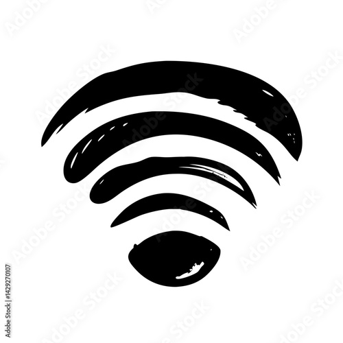 wi fi icon, wi fi silhouette vector illustration-Editable Vector Art of wi fi,wi fi vector