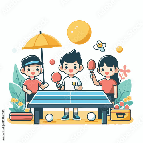 racket, ball, game, sport, table, tennis, play, activity, ping-pong, match, competition, indoor, table tennis, paddle, championship, ping pong, leisure, action, background, tournament, equipment, vect