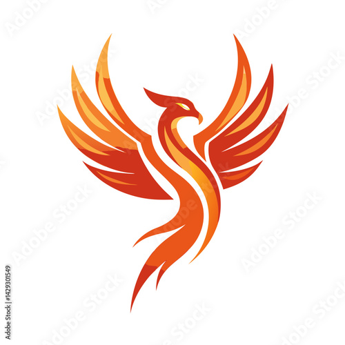 Phoenix logo Design template