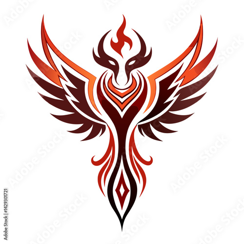 Phoenix logo Design template