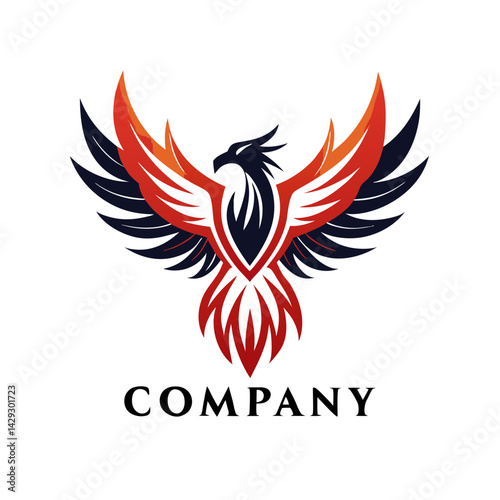 Phoenix logo Design template