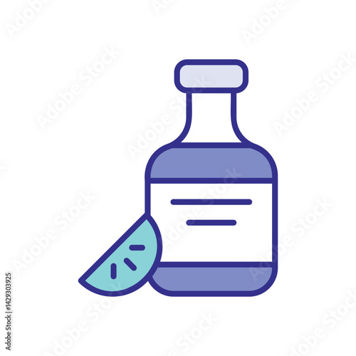 Lemonade icon vector stock illustration
