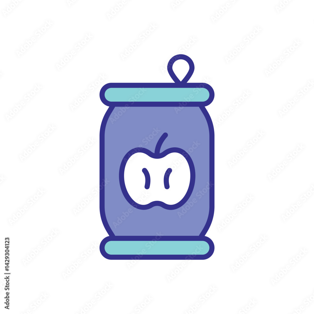 Fototapeta premium Cider icon vector stock illustration