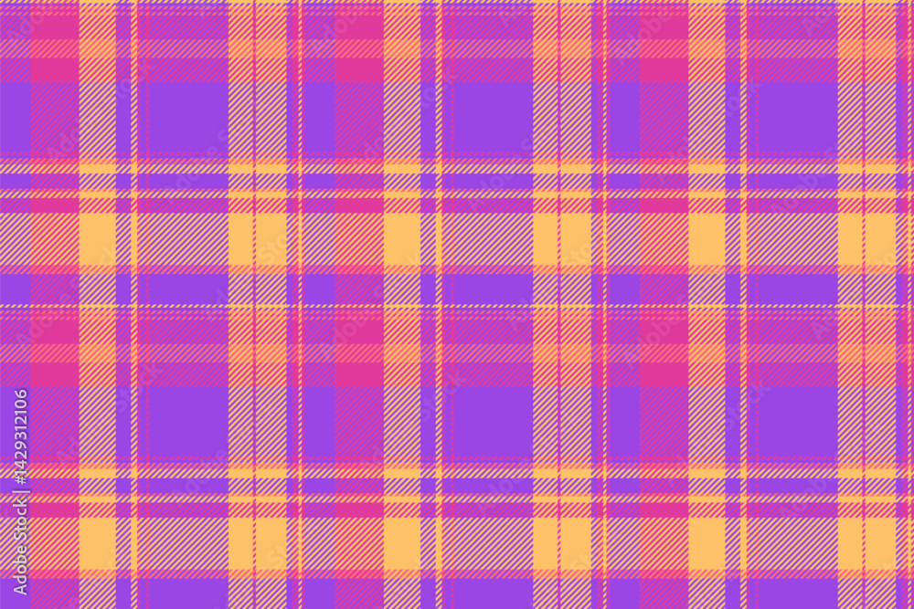 Vibrant plaid pattern, ideal for backgrounds or textile designs. Features a modern color palette and a seamless, repeatable texture. Use for fashion or crafts. Vibrant plaid pattern, ideal for backgrounds or textile designs. Features a modern color palette and a seamless, repeatable texture. Use for fashion or crafts.
