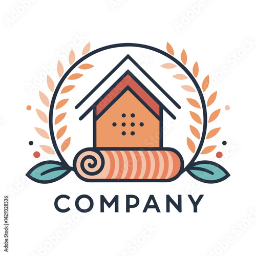 Home decor logo template