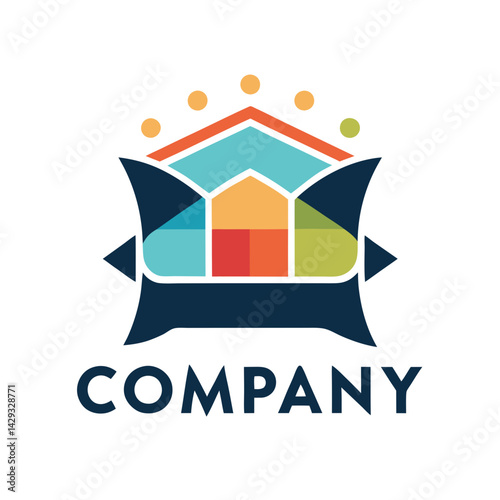 Home decor logo template
