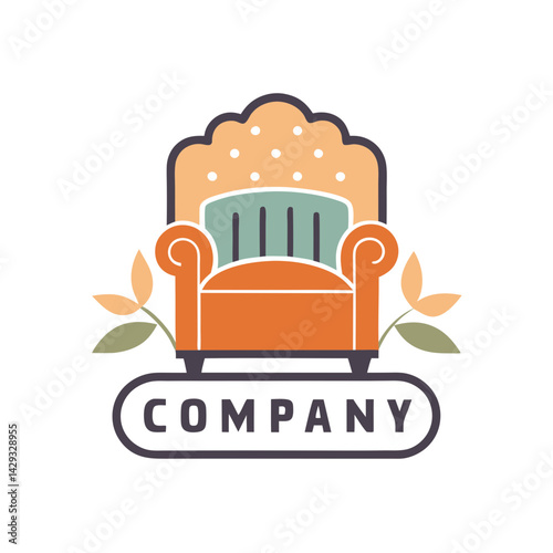 Home decor logo template