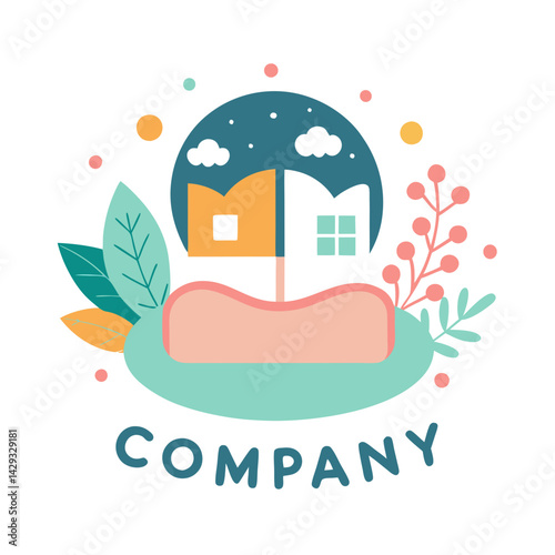 Home decor logo template