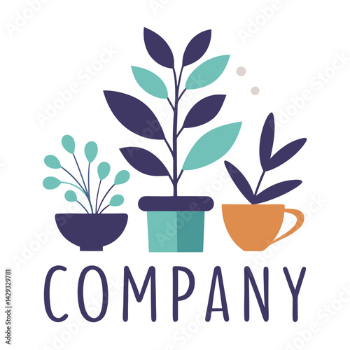 Home decor logo template