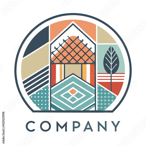 Home decor logo template