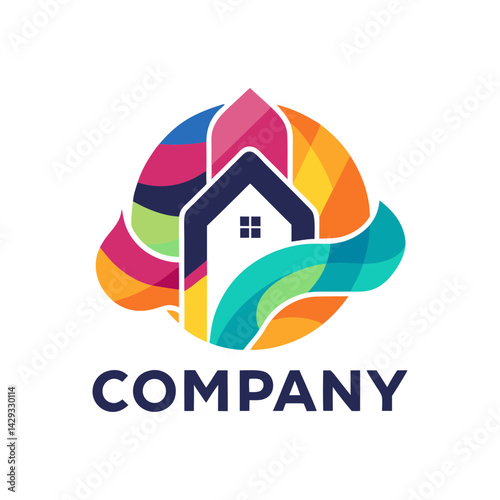 Home decor logo template