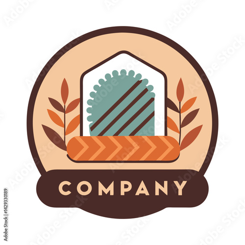 Home decor logo template