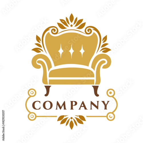Home decor logo template