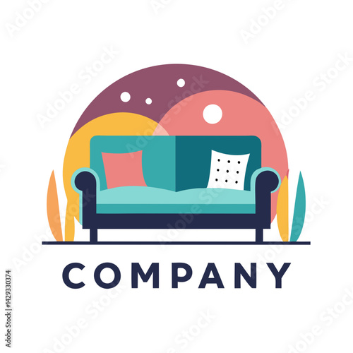 Home decor logo template