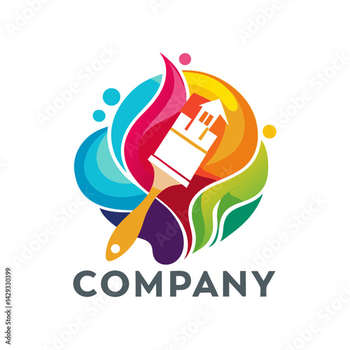 Home decor logo template