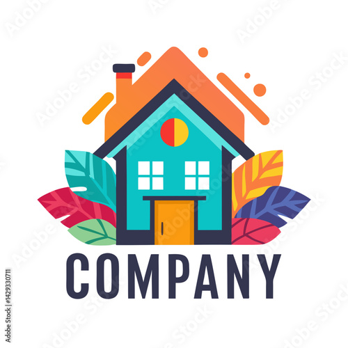 Home decor logo template