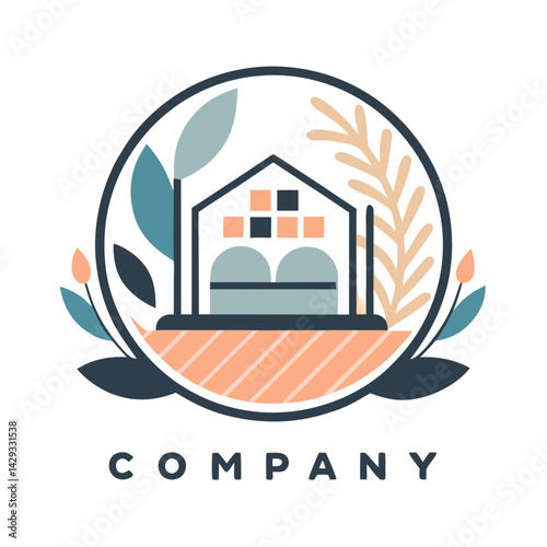 Home decor logo template