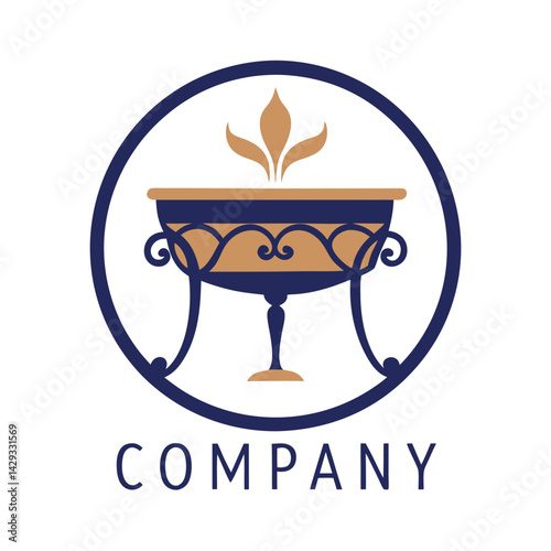 Home decor logo template