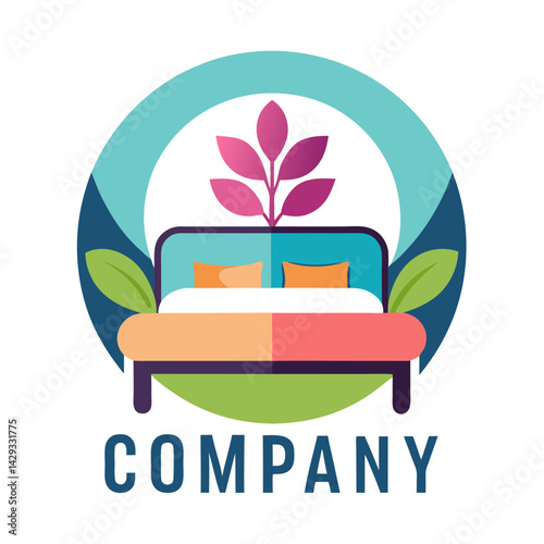 Home decor logo template