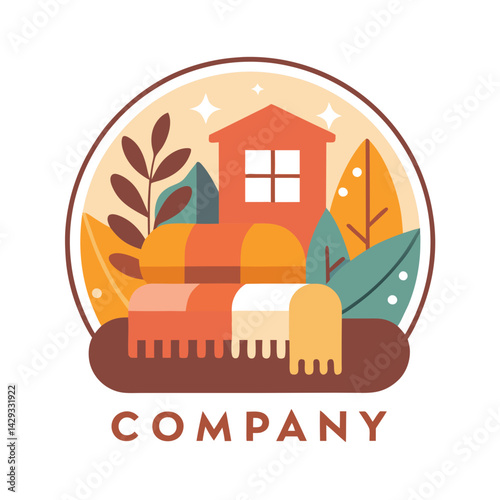 Home decor logo template
