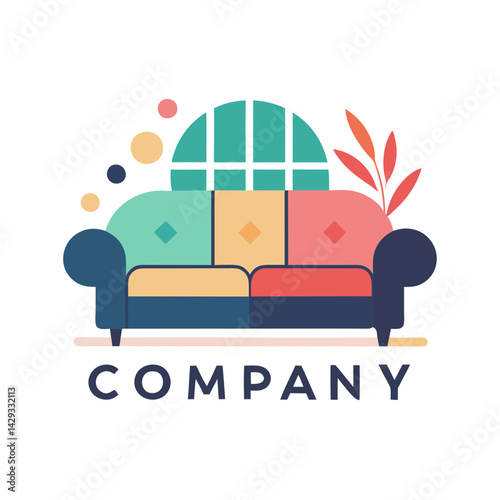 Home decor logo template