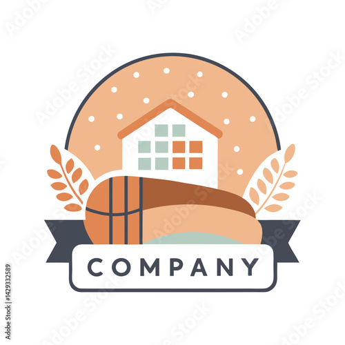 Home decor logo template