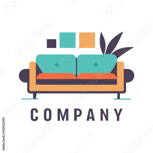 Home decor logo template