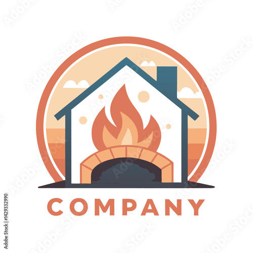 Home decor logo template