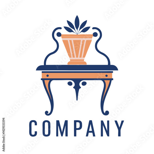 Home decor logo template