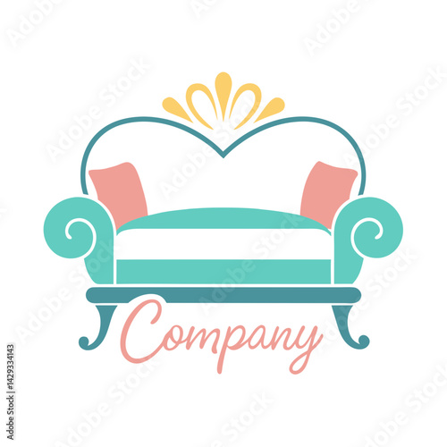 Home decor logo template