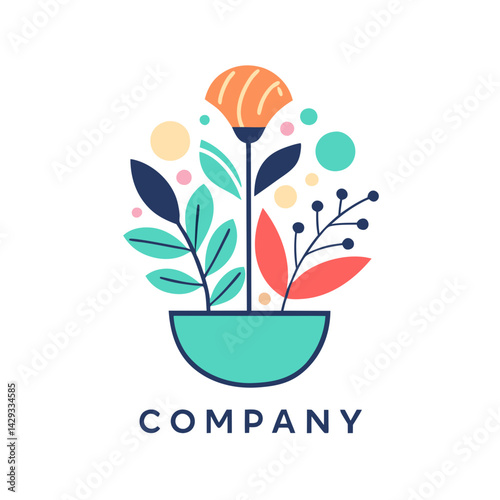 Home decor logo template