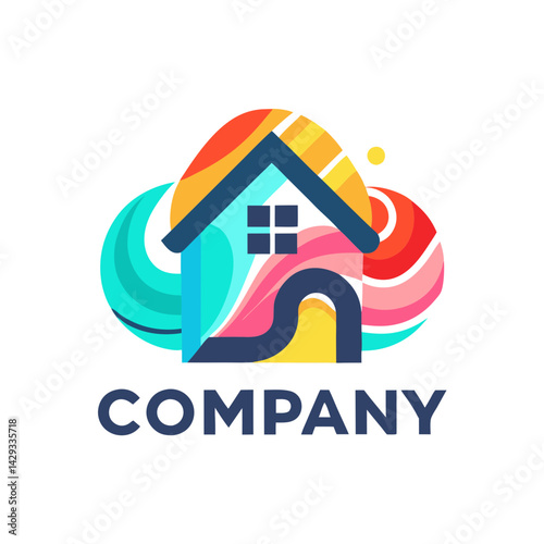 Home decor logo template