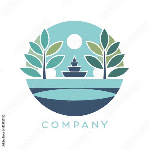 Home decor logo template
