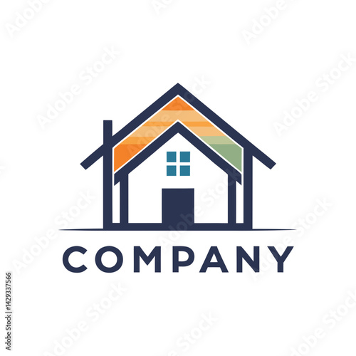 Home decor logo template