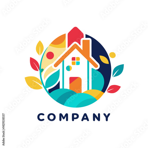 Home decor logo template