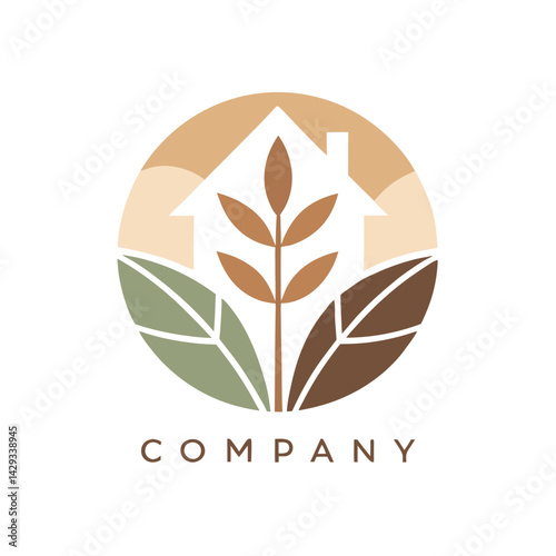Home decor logo template