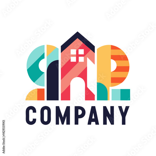 Home decor logo template