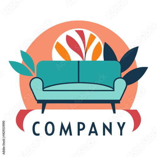 Home decor logo template