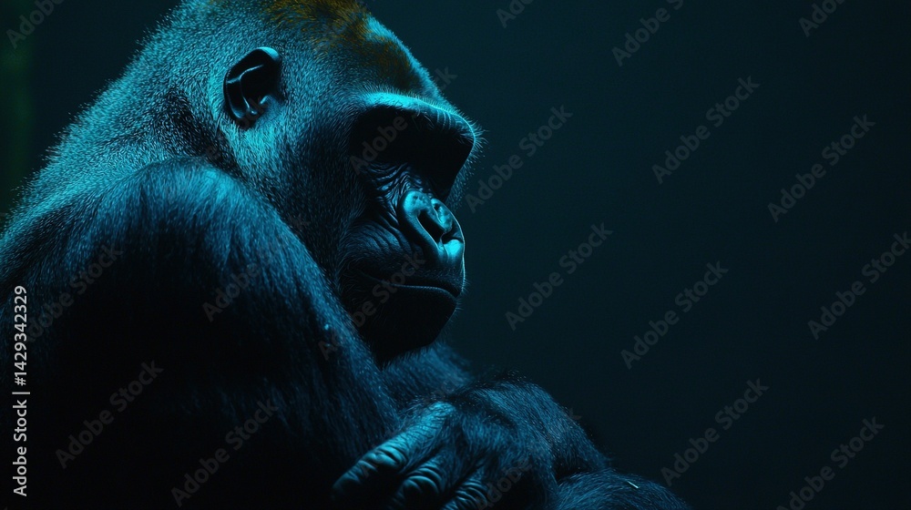 A Gorilla's Chest