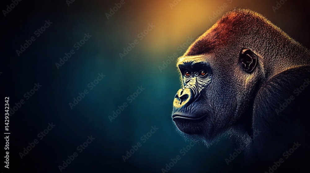 Gorilla portrait