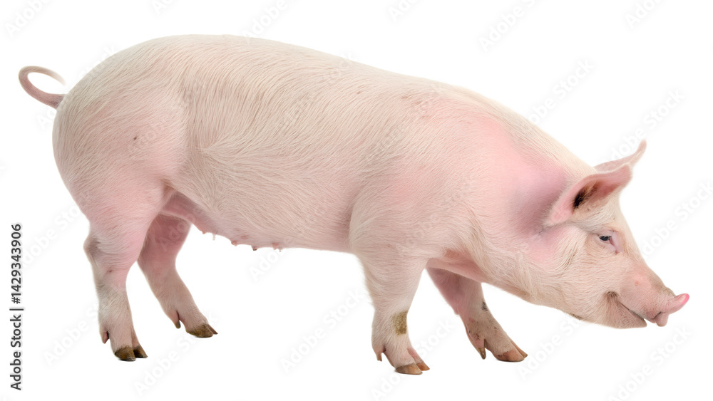 Pig isolated on transparent background
Pig isolated on transparent background