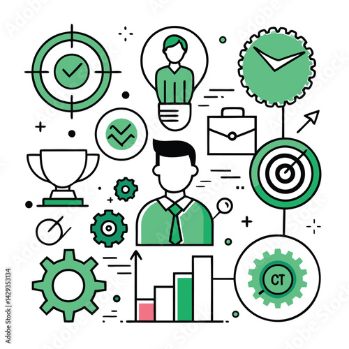 Finance icon set. Containing loan, cash, saving, financial goal, profit, budget, mutual fund, earning money and revenue icons. Solid icons collection.