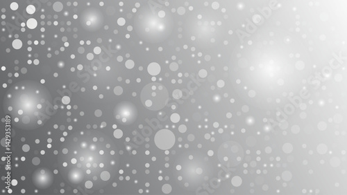 Modern abstract halftone background with gray dots on white. High-resolution vector design with sharp detail, ideal for branding, layout templates, or minimalist visuals.
