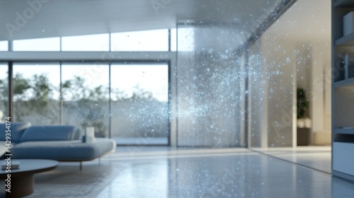 Modern Interior with Air Purification