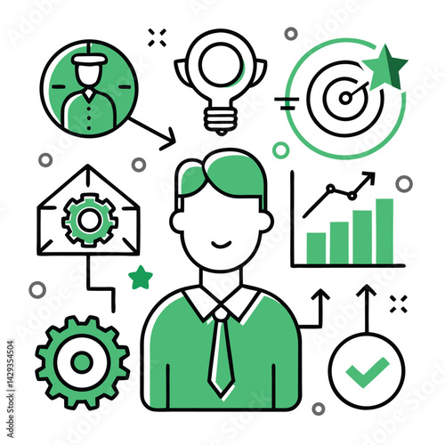 Finance icon set. Containing loan, cash, saving, financial goal, profit, budget, mutual fund, earning money and revenue icons. Solid icons collection.