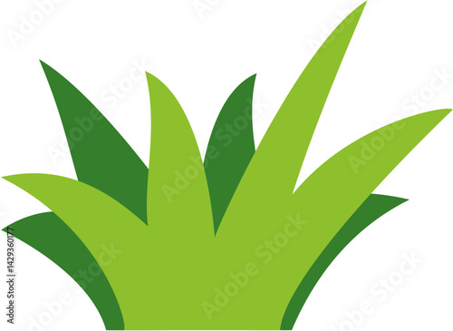 Two-tone grass vector design in flat style. Perfect for eco projects, nature-themed posters, gardening visuals, spring scenes, and green branding materials.