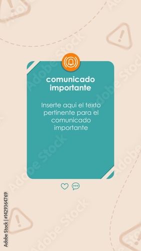 Comunicado importante 
